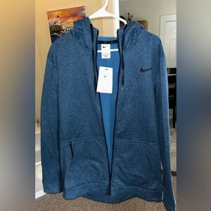 Blue Nike Therma-Fit Zipup